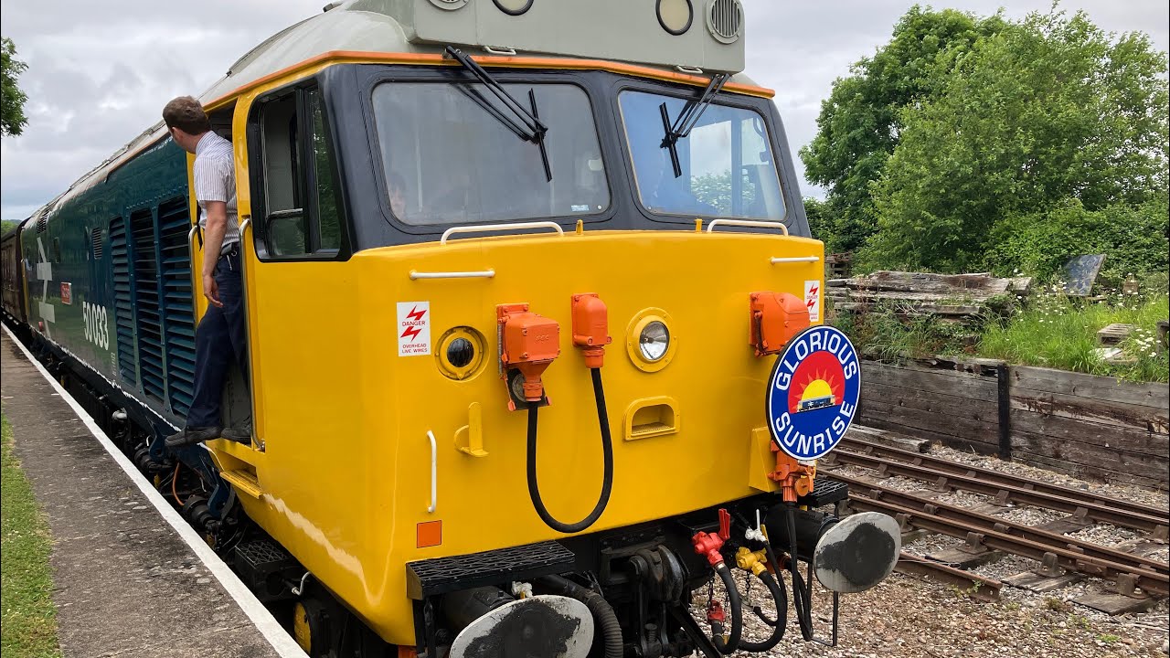 West Somerset Railway - Summer Diesel Festival, Including 50033 Glorious - 07/06/24