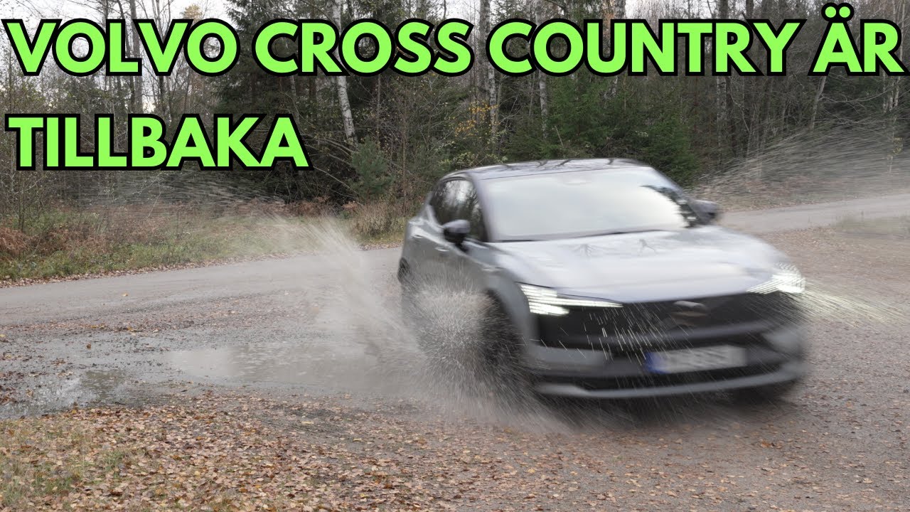 Volvo EX30 Cross Country känns mer komfort med sina 19 extra mm