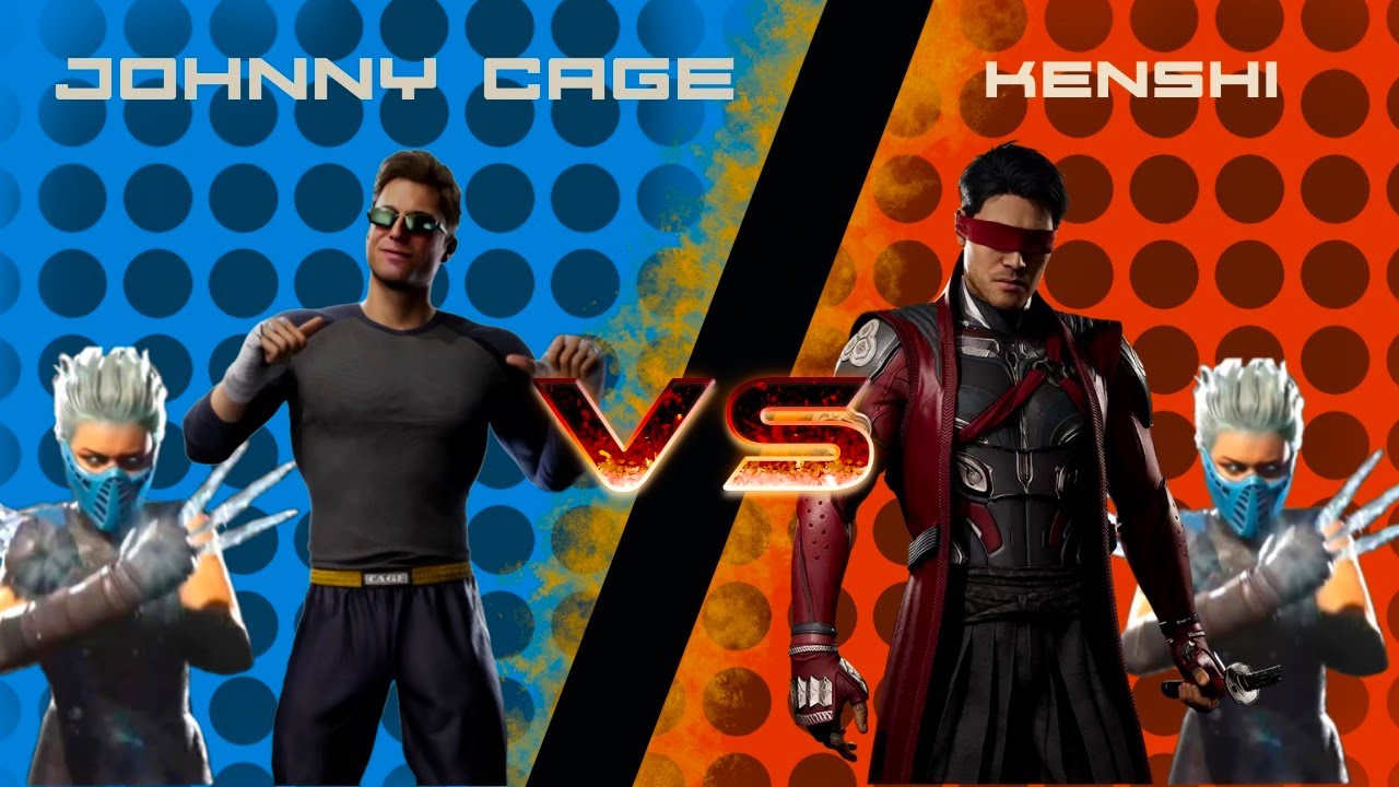 My 1st Time Fighting Kenshi!!! (Johnny Cage and Frost)