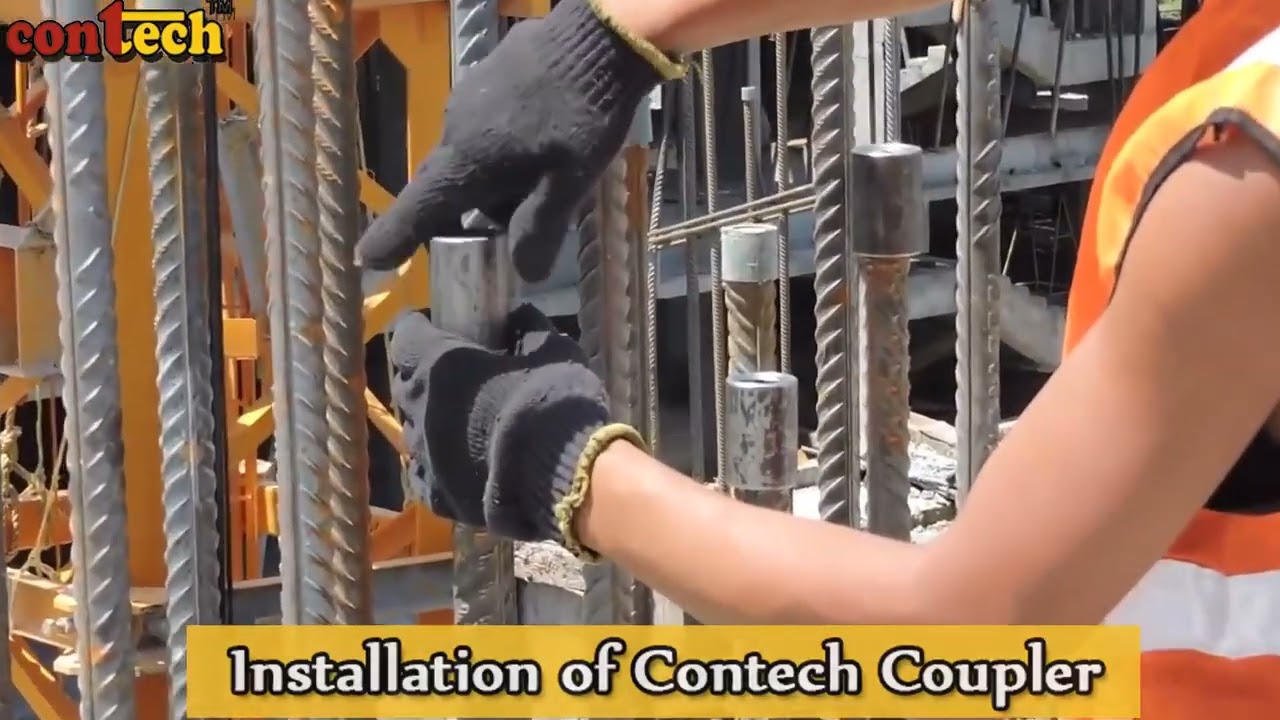 ConTech Coupler Installation | Cold Forging & Threading Explained Step-by-Step