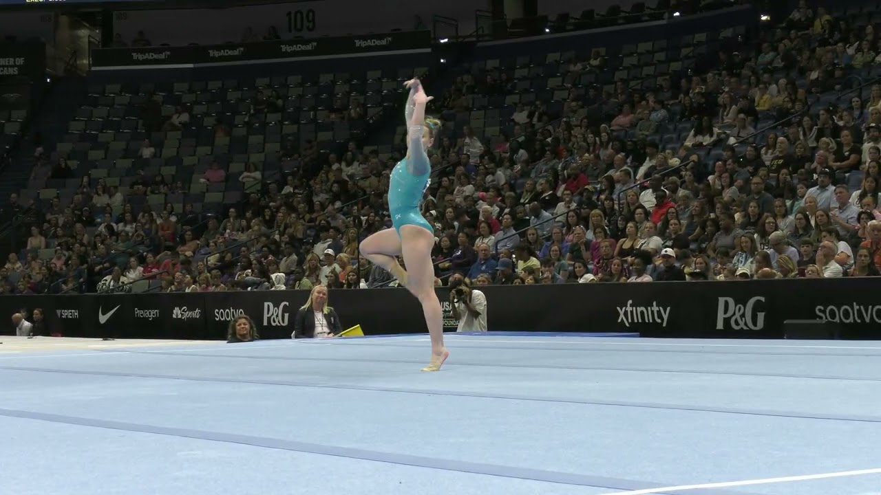 Ashlee Sullivan  - Floor Exercise  - 2025 Xfinity U.S. Championships -  Senior Women Day 1