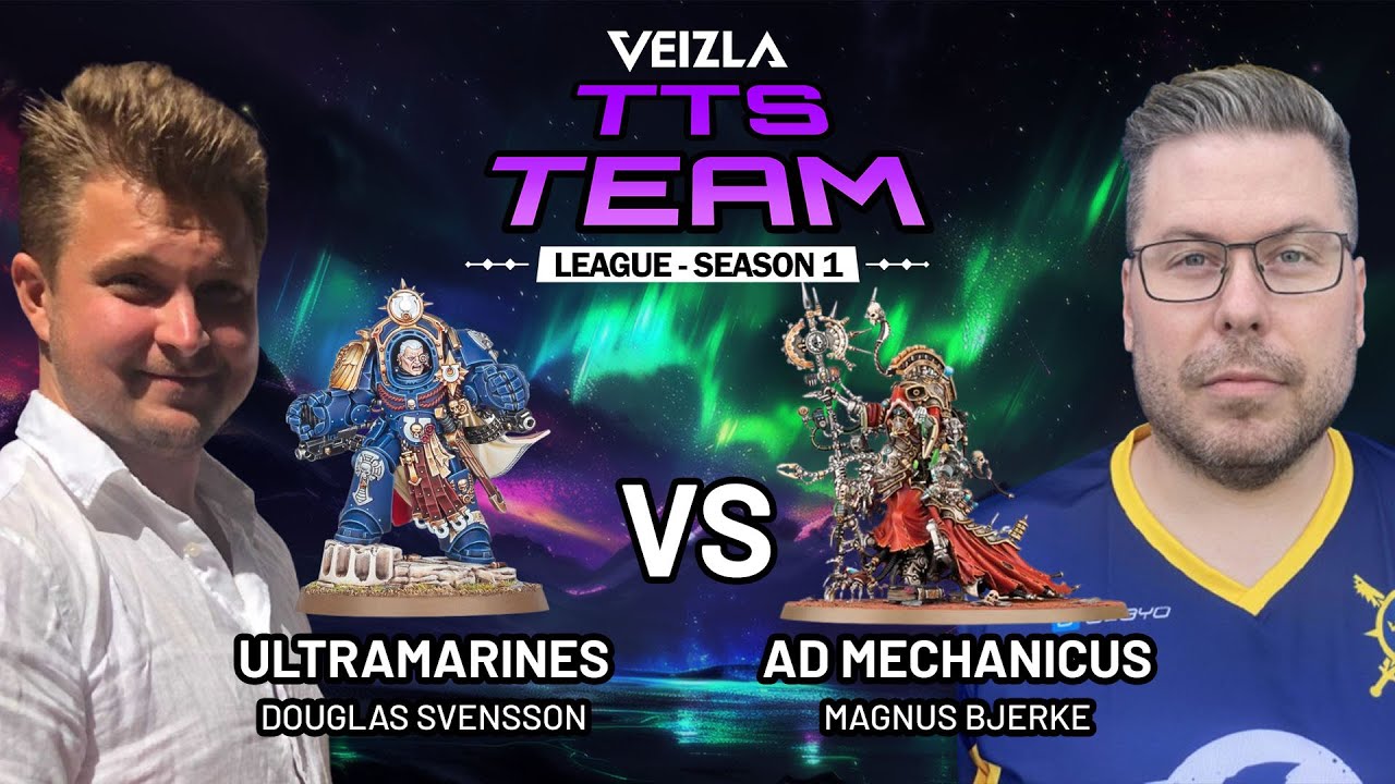 🔥5th game deciding Semi Final 🔥 - Ultramarines vs Ad Mechanicus - Douglas Svensson vs Magnus Bjerke