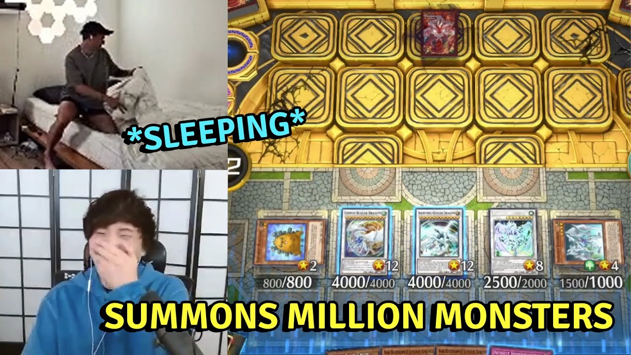 Сиккуно усыпляет Блау, призывая миллион монстров | Yu-Gi-Oh! Master Duel