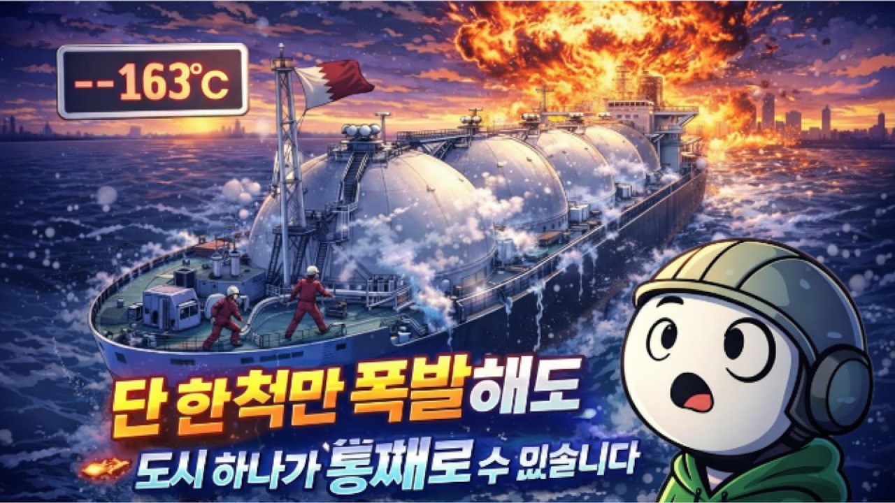 카타르가 35조를 한국에 맡긴 이유: 영하 163℃ LNG선의 압도적 기술력
