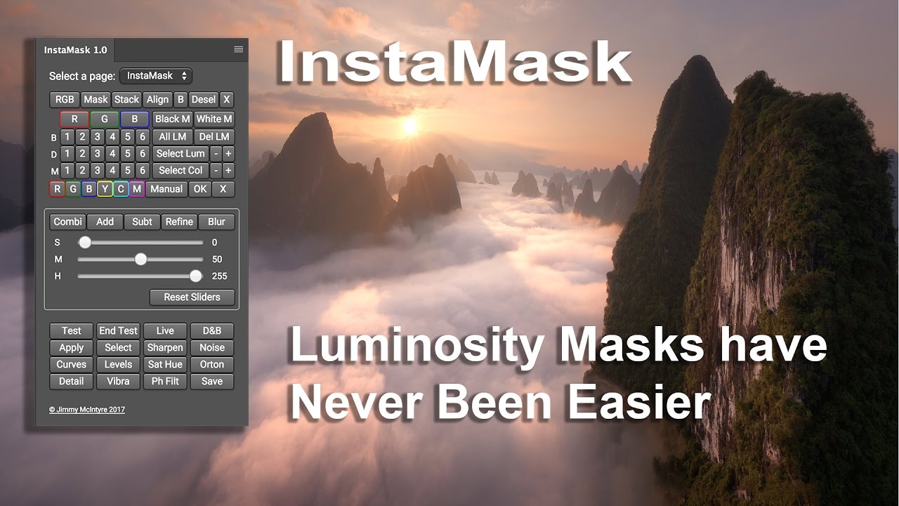 Introducing InstaMask - A Powerful Luminosity Mask Panel for Photoshop