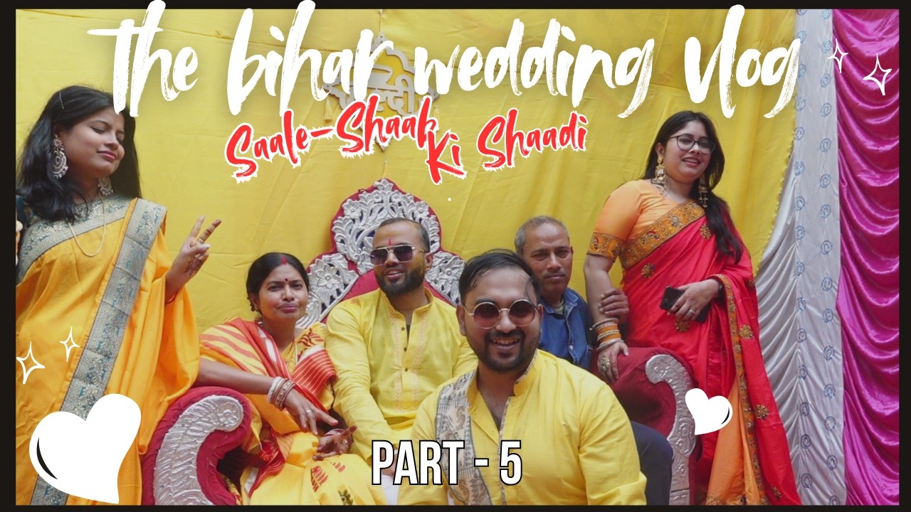 The Bihar Wedding Vlog Part 5 | Haldi Ceremony | Maatkor #biharwedding #bengalivlog