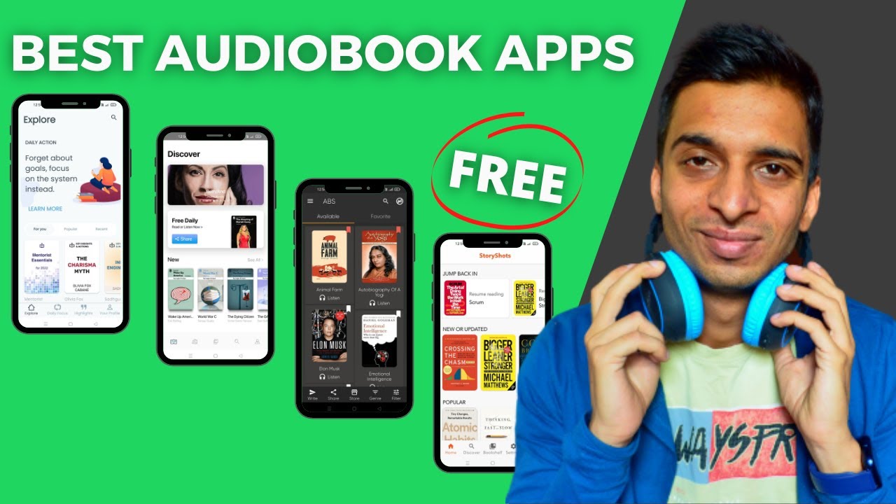 Best Audiobook Apps for android and IOS | Best Free or Cheap Audiobook Apps