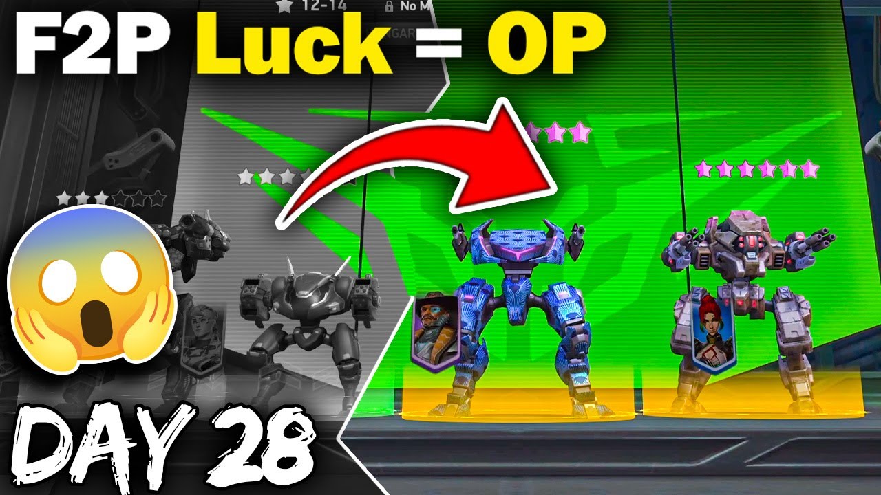 Unbelievable Luck! 😲 Won All Matches | F2P Day 28 | Mech Arena PC Gameplay