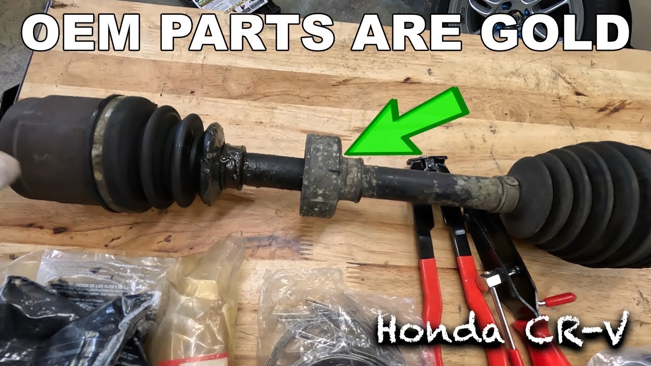 You Should REPAIR, Not Replace, OEM RD1 CR-V Axles