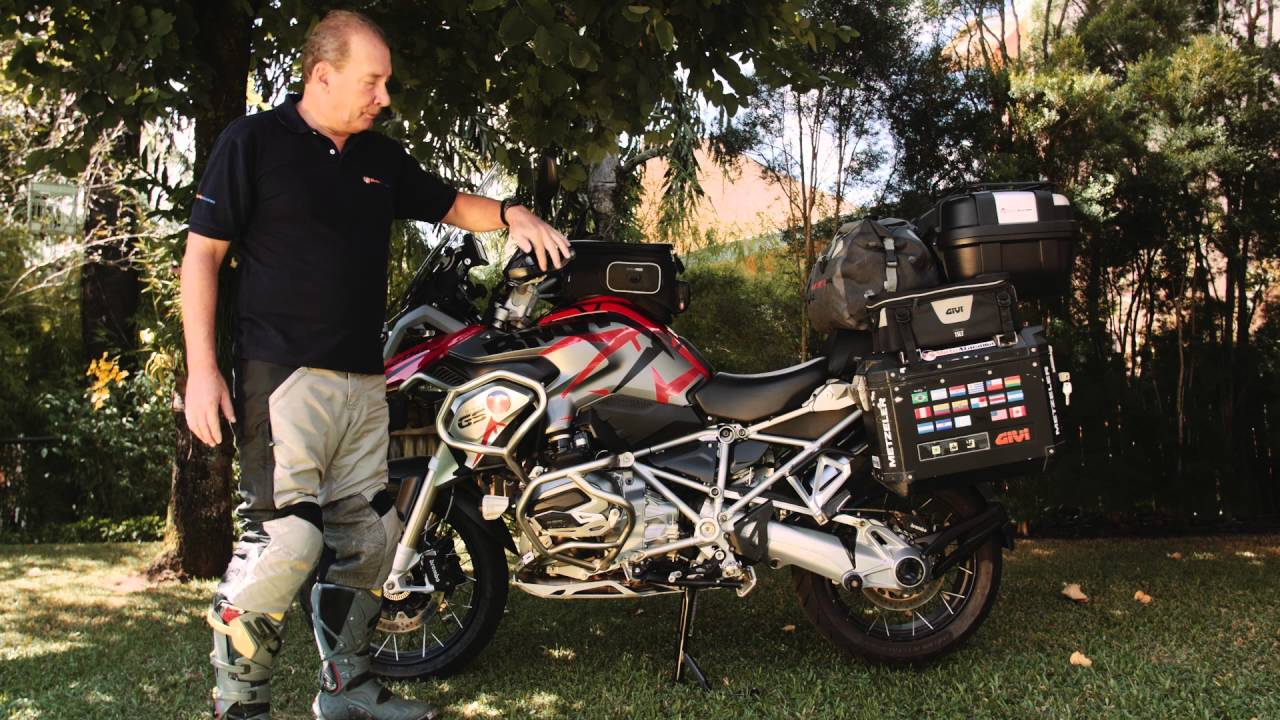 Como equipar sua moto BMW R1200GS para longas viagens