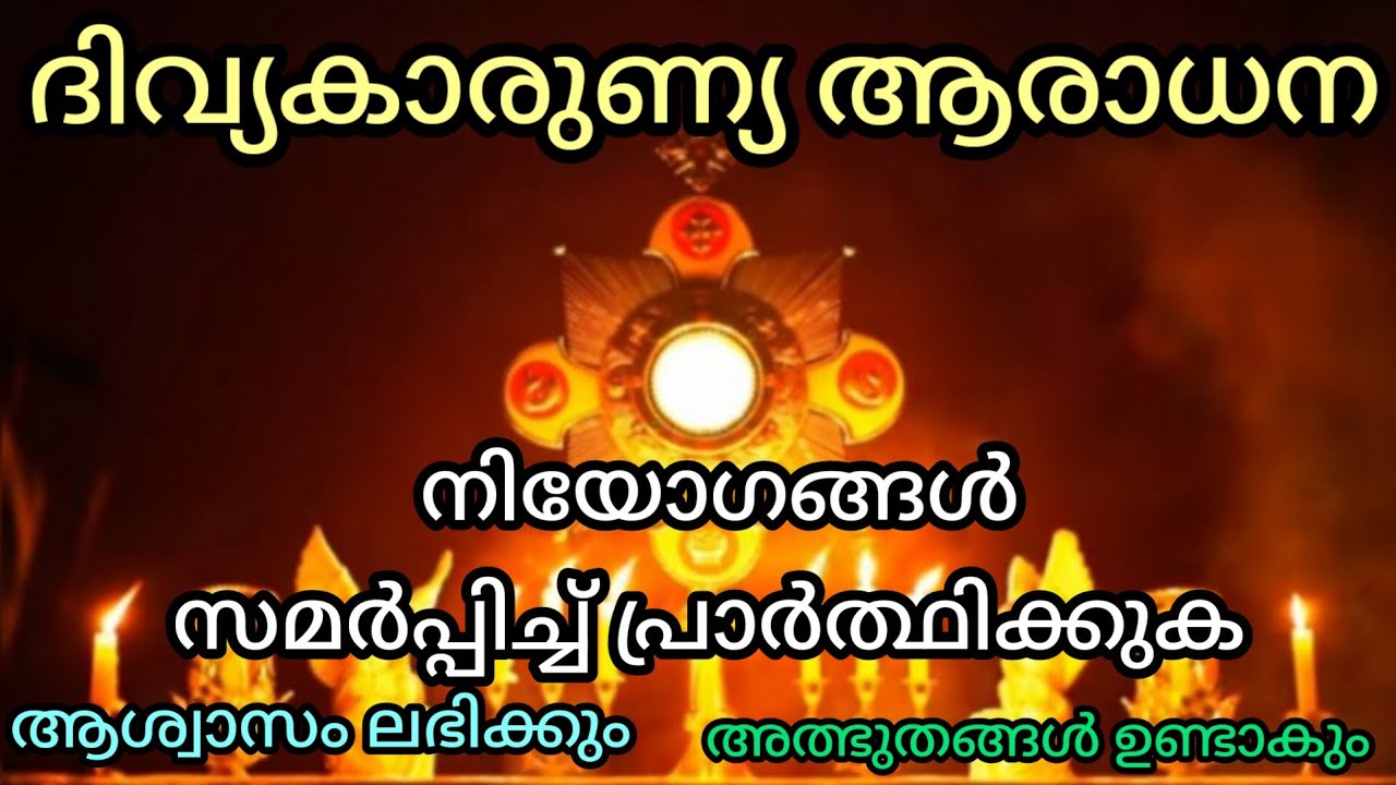 ദിവ്യകാരുണ്യ ആരാധന... പങ്കെടുത്ത് പ്രാർത്ഥിക്കുക..#adoration #fr #prayer #loneliness #alone #aradana