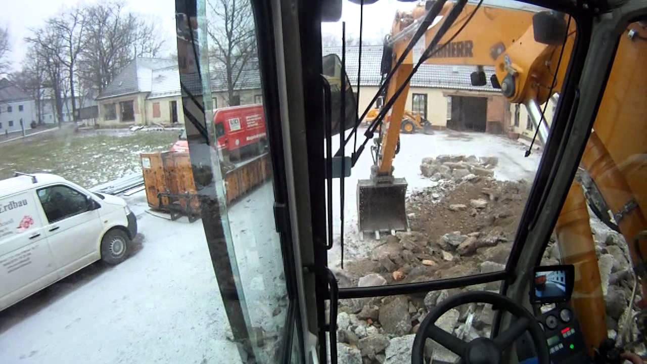 Beton Aufladen mit Liebherr A314