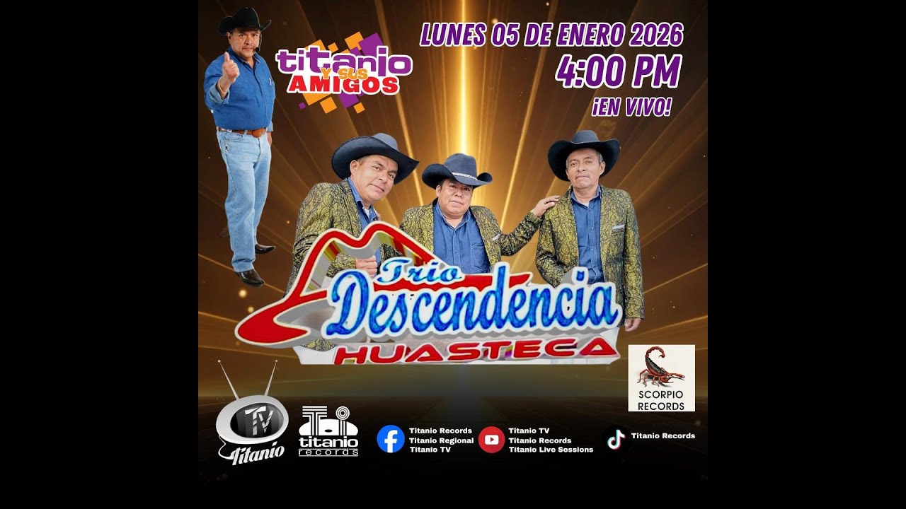 Trío Descendencia Huasteca en Titanio Y Sus Amigos