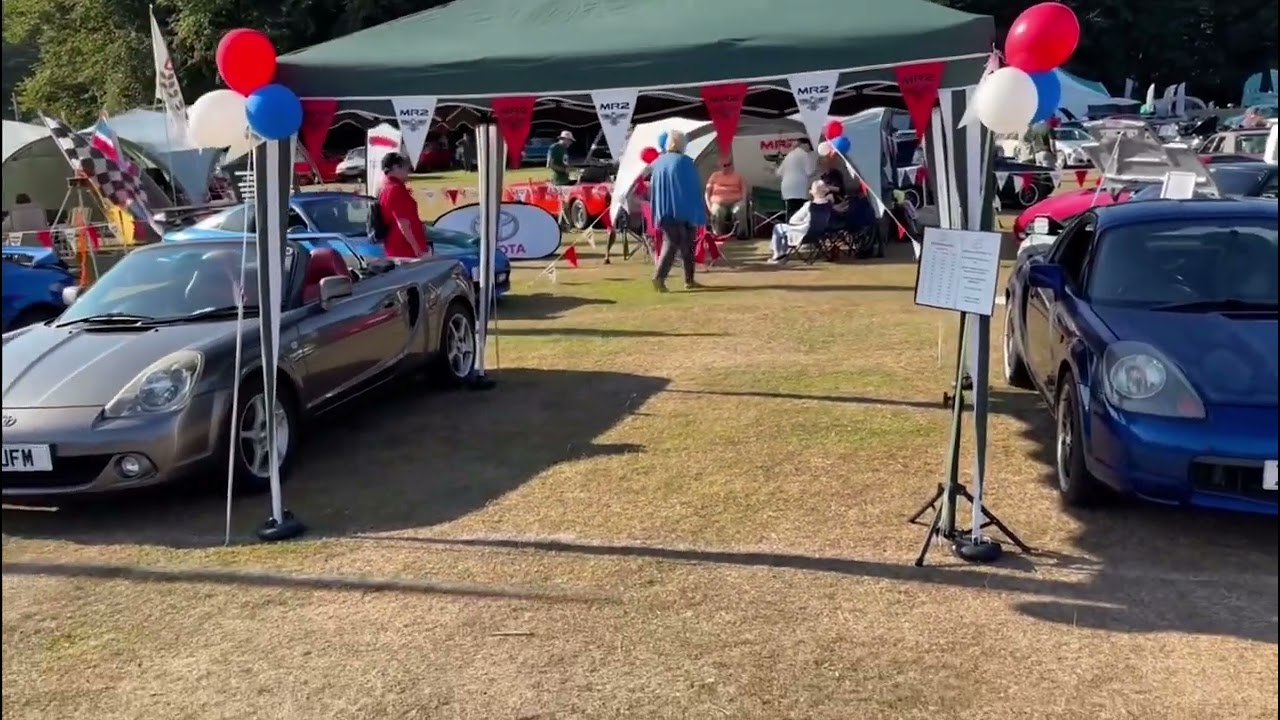 MR2 Drivers' Club at Tatton Car Show, August 2025