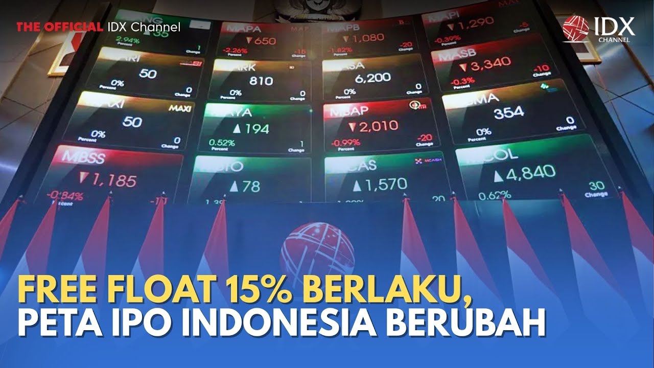 Free Float 15% Berlaku, Peta IPO Indonesia Berubah | MILENOMICS