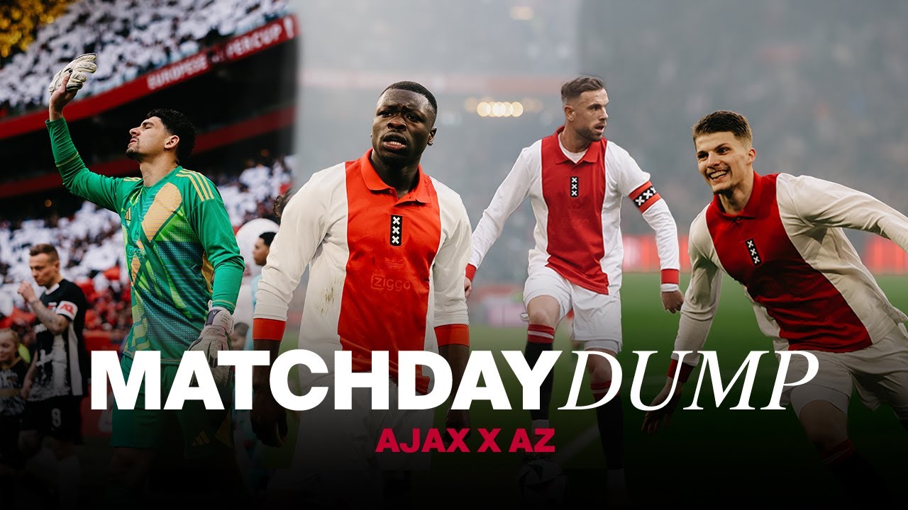 This was Ajax' anniversary match for 125 years of ⚪🔴⚪