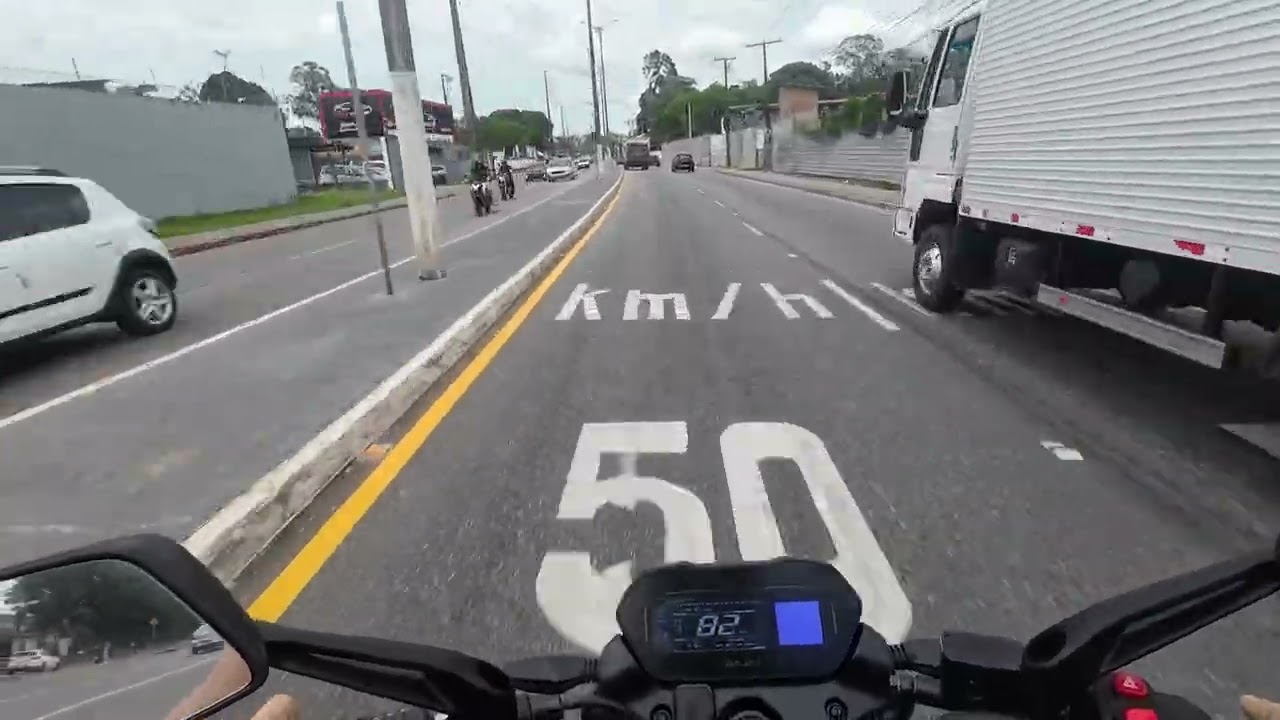EP 18/2026 - PURE SOUND, sem edição,sem narração, uso diário Bajaj NS400 Z, Belém-PA, Brasil.