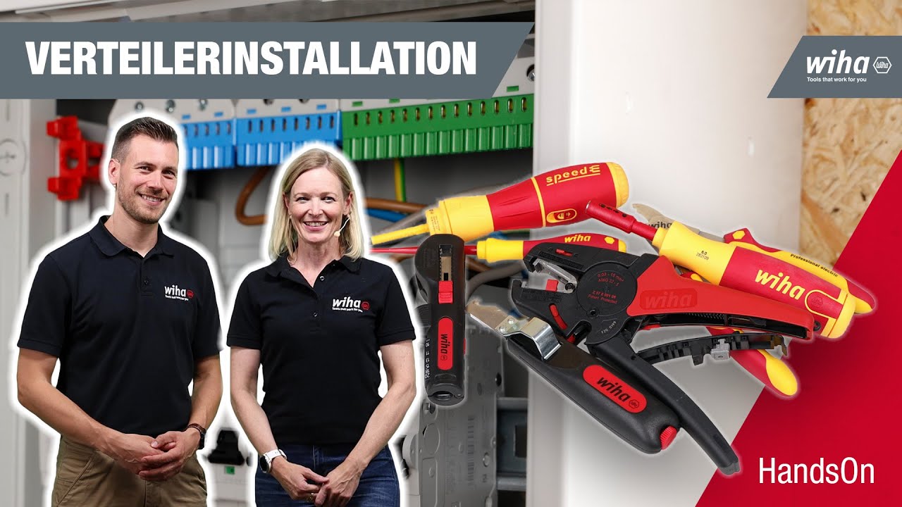 Verteilerinstallation mit Wiha Werkzeugen | Wiha HandsOn | Folge 4