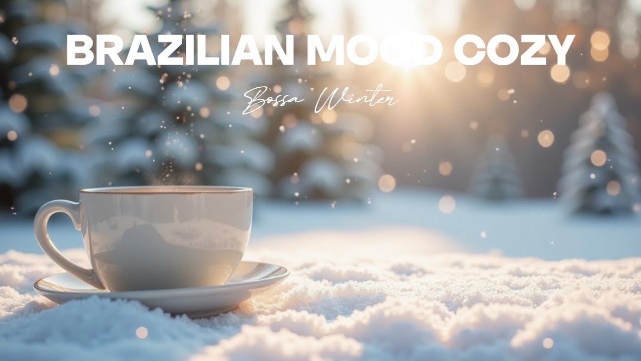 Smooth Brazilian Bossa Nova Jazz - Музыка для кафе: работа, учеба, зимняя атмосфера