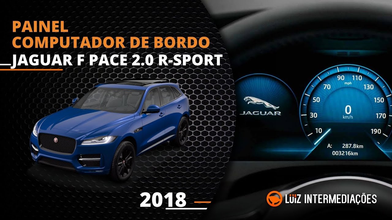 Painel | Computador de Bordo | JAGUAR F PACE 2.0 R-SPORT 250CV AT 2018