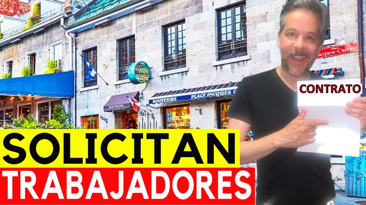 Tengo Nuevas Vacantes de Trabajo en Canadá (No Requieren Hablar Inglés) | DesafioTorontoJC