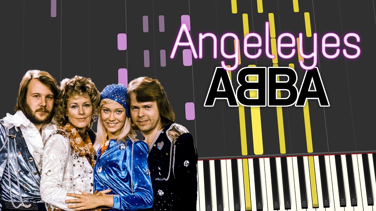 ABBA - ANGELEYES (Piano Tutorial)