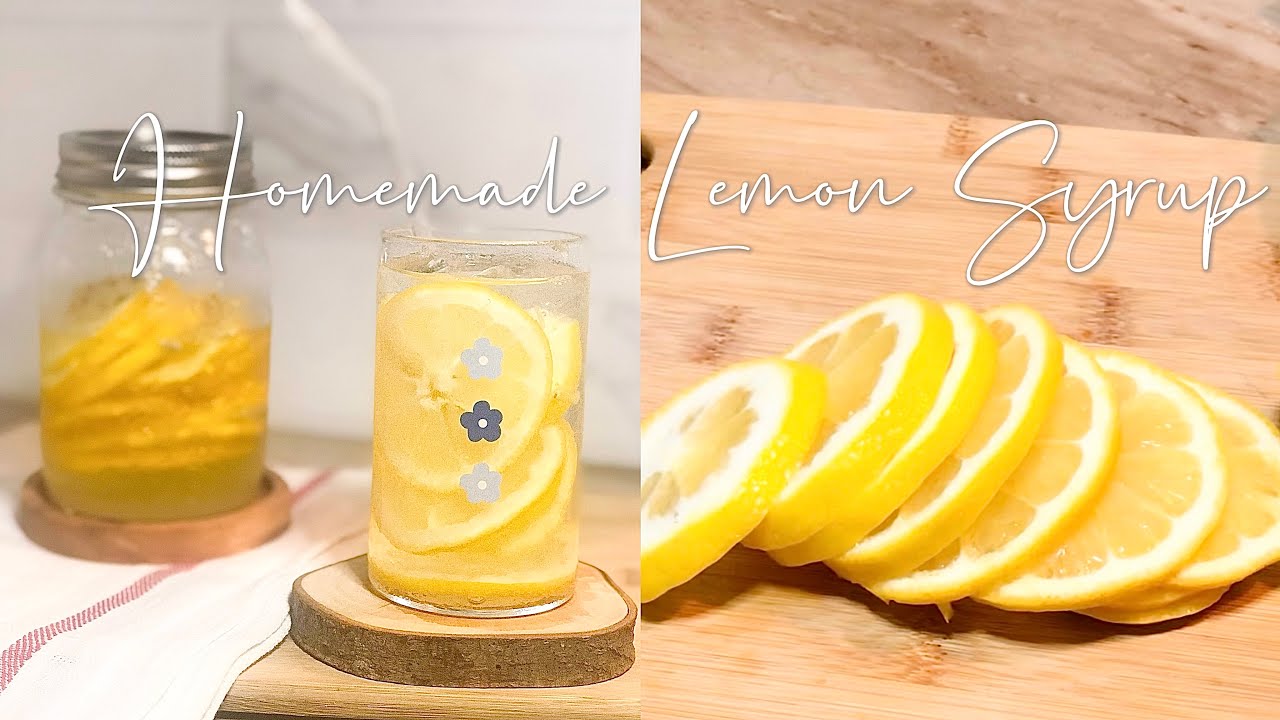 Resep Cara Membuat Sirup Lemon Homemade | Lemonade ala Korea | Cooking vlog Indonesia