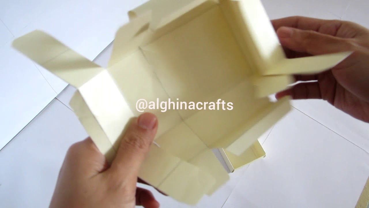 Kotak Kado Lipat 6x6x3