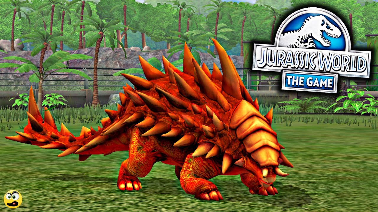 Jurassic World - ANQUILOSSAURO NÍVEL MÁXIMO