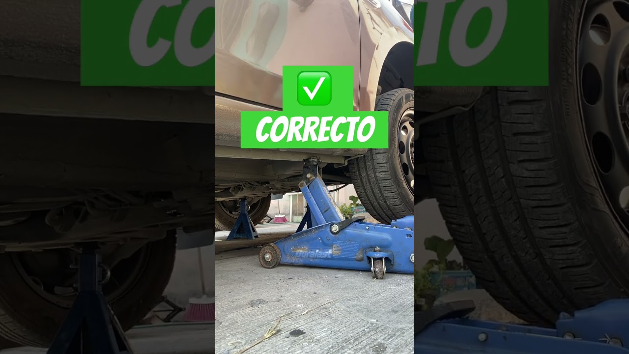 Forma correcta de bajar un gato #shorts #mechanic