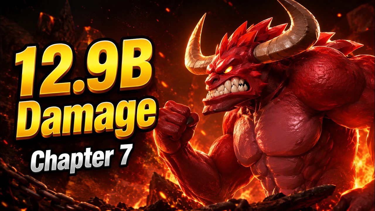 Chapter 7 Adam Event | 12.9B Archdemon Damage with This Team