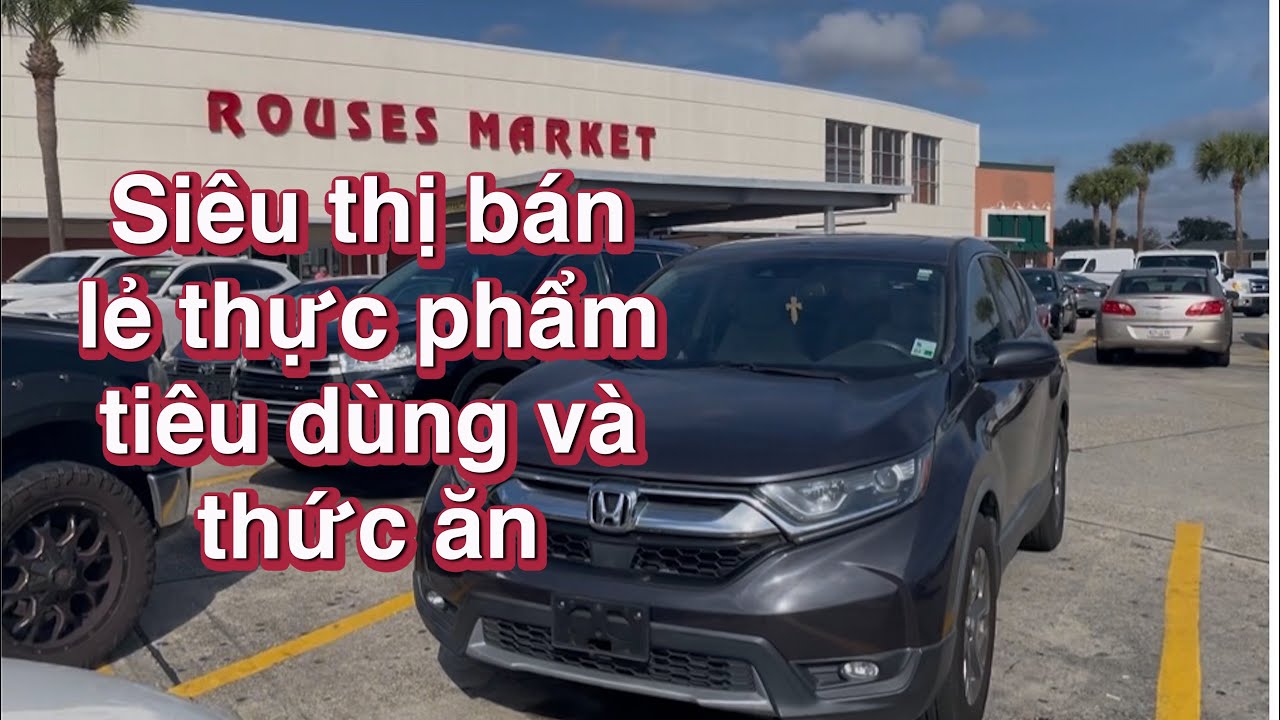 Ngày đầu tuần đi chợ Mỹ 