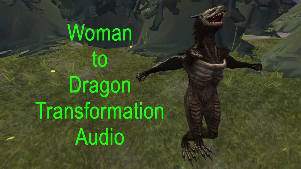 Woman to Dragon Transformation Audio