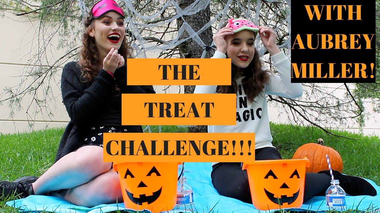 The Treat Challenge FT. AUBREY MILLER! | Kirrilee Berger |