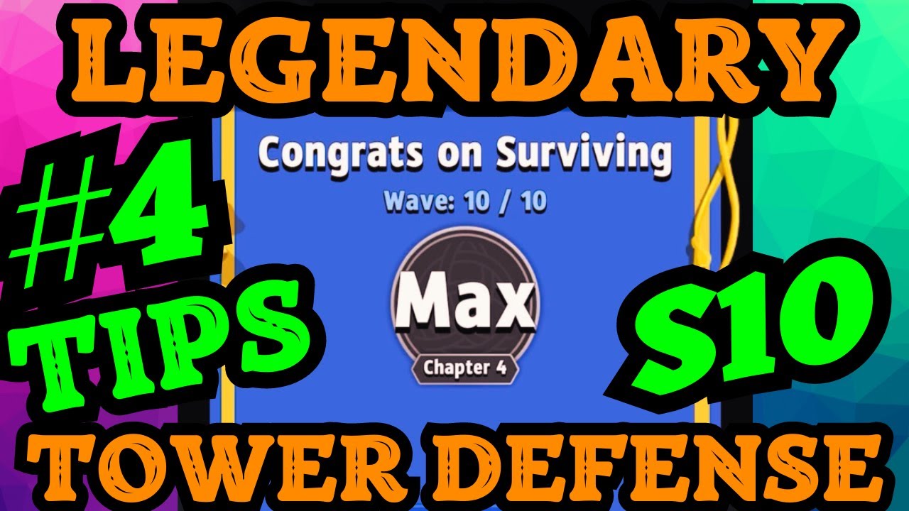 ARCHERO: TIPS LEGENDARY TOWER DEFENSE! CHAPTER #4! SEASON #10! HEROES AND SETUP!