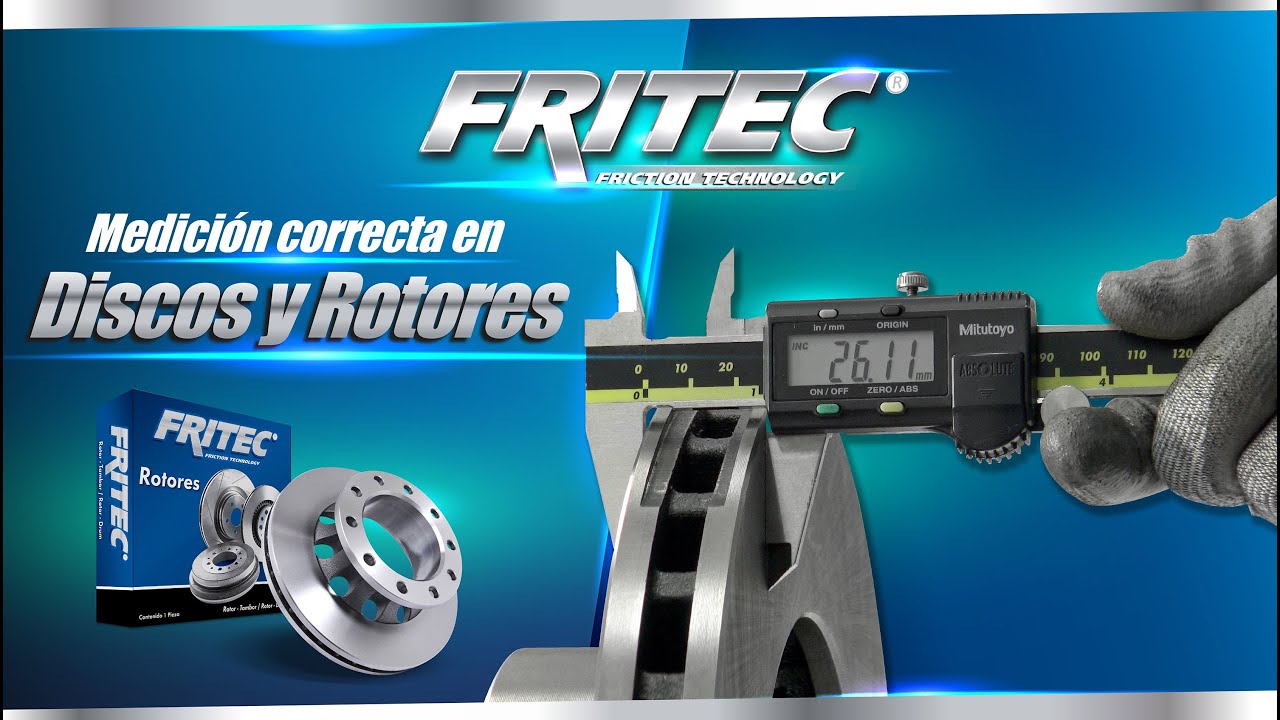 Medición correcta en Discos y Rotores - FRITEC
