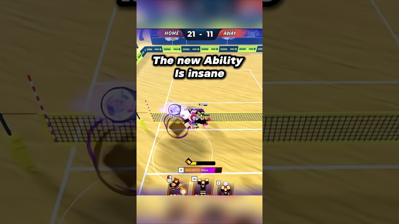 The new Ability in volleyball legends is insane #roblox #volleyballlegends #haikyuulegends