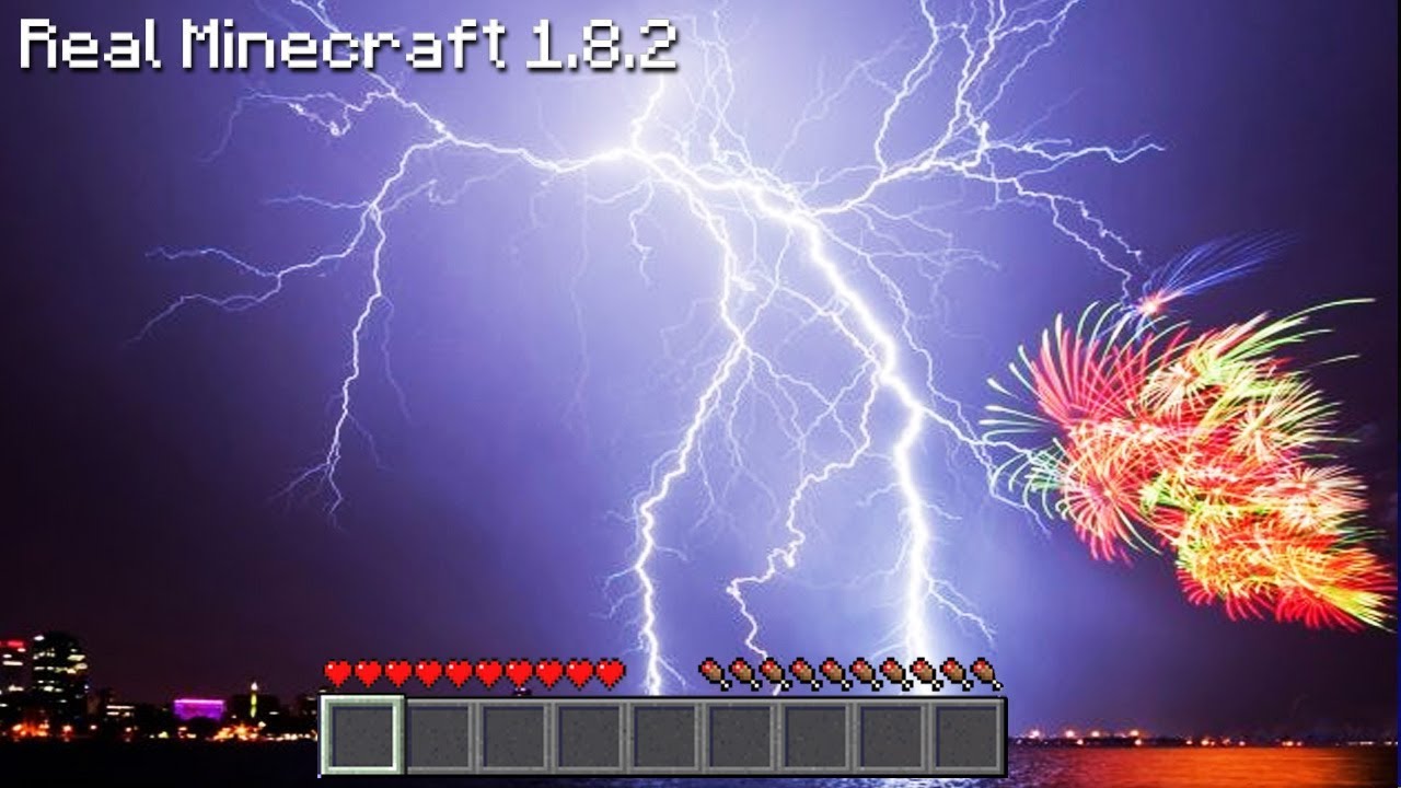 Real Life Minecraft - HAPPY NEW YEAR STORM!!
