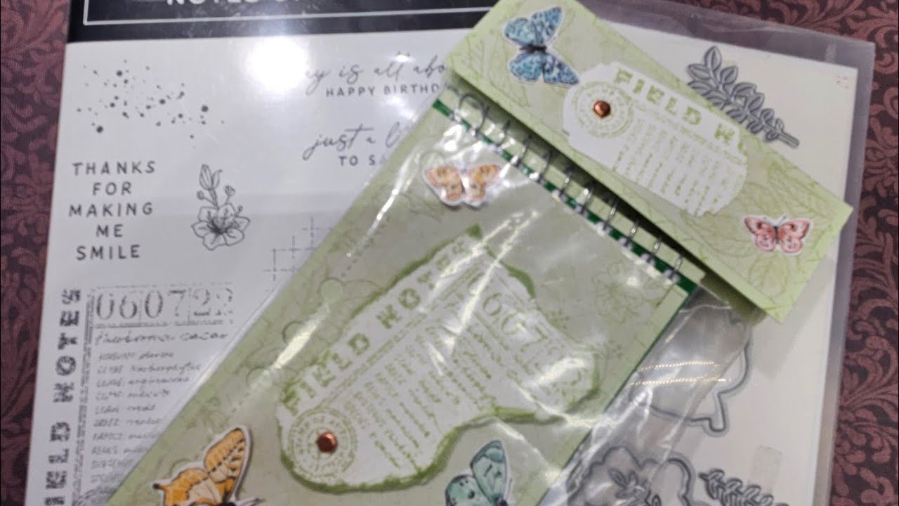 February 2024 Saturday Series Video #3 Featuring Notes of Nature Bundle from Stampin'Up!