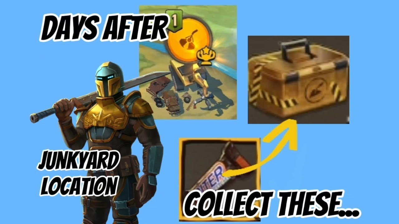 DAYS AFTER:EASY AND CHEAPEST WAY TO CLEAR JUNKYARD FOR NEW PLAYERS