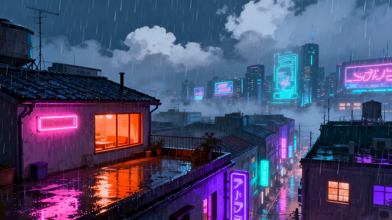 Everyone Is Listening to This Tokyo Rain Lofi 🌙 | 深夜ローファイ