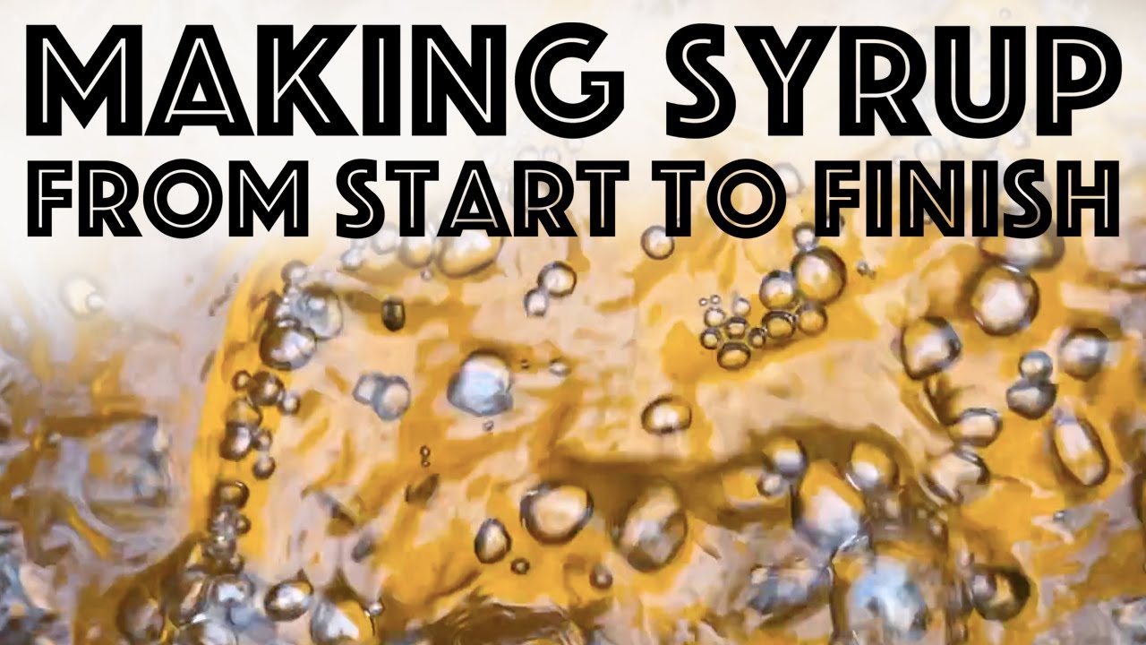 DIY - Making Syrup from Start to Finish