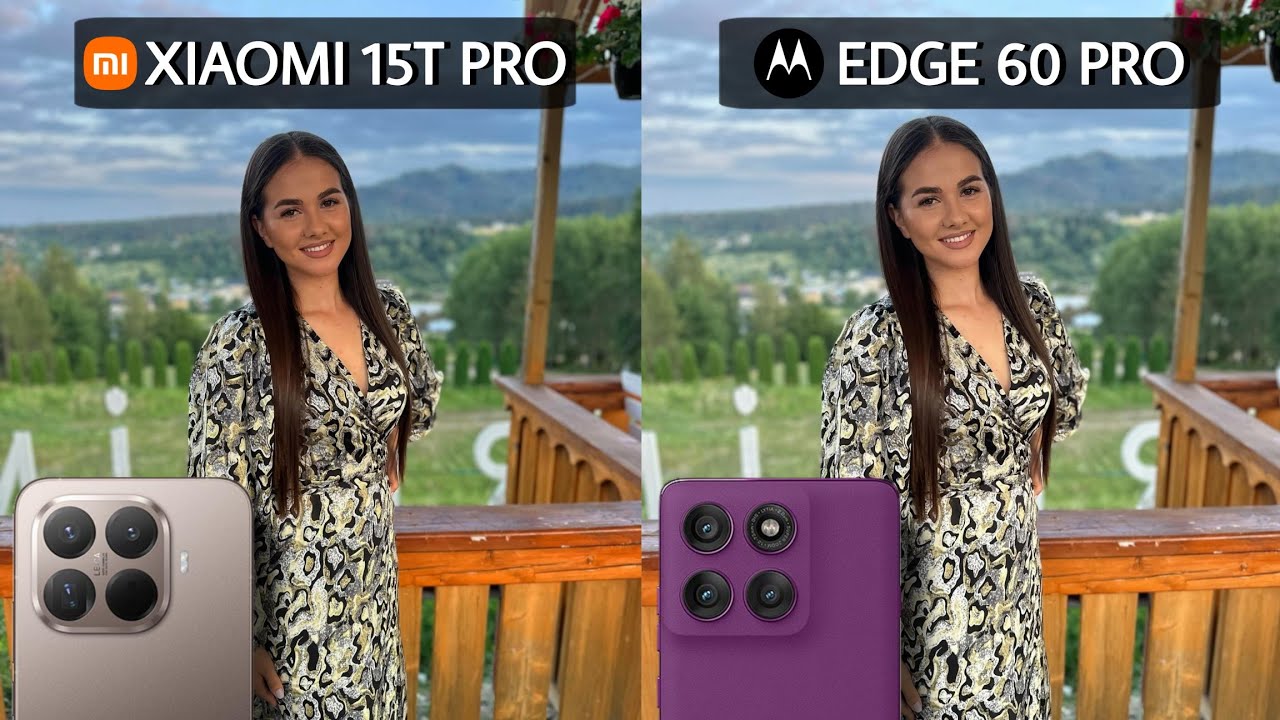 Сравнение камер Xiaomi 15T Pro и Motorola Edge 60 Pro
