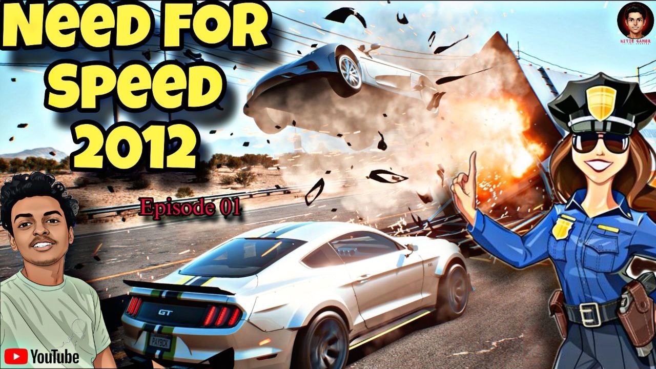 NFS Most Wanted 2012 🚗💨 | High Speed Police Chase 🚔🔥 | EP 01 | HITIE GAMER