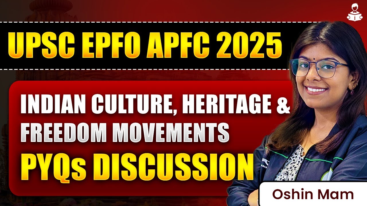 History PYQs | UPSC EPFO APFC 2025 Notification Out | UPSC EPFO EO/AO 2025 | Strategy Video | UPSC