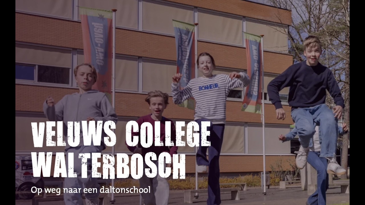 Veluws College Walterbosch op weg naar Dalton