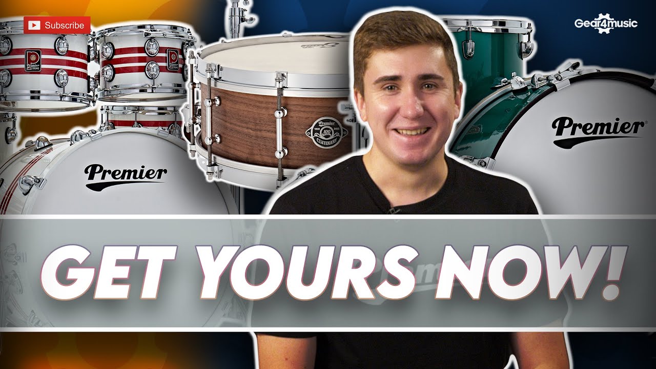 Centenary: серия Premier Drums Special Centenary Edition | Барабаны Gear4music
