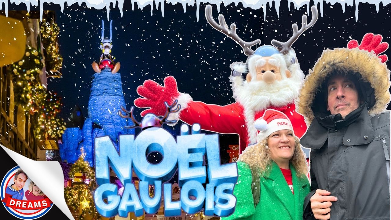 PARC ASTÉRIX NOËL GAULOIS PARC: Nouvelle attraction Cétautomatix & Nouveau resto Les Fastes du Nil !