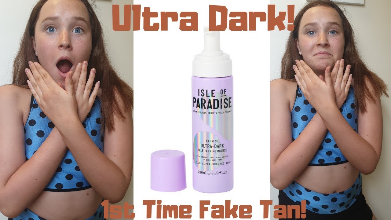 TRYING ISLAND PARADISE FAKE TAN Ultra Dark for the 1st Time!