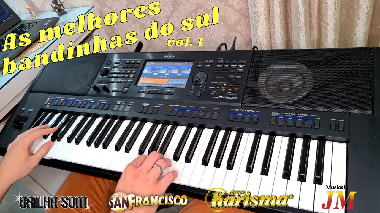 Seleção de BANDINHAS DO SUL vol. 1 | guitarra loop style | PSR SX900